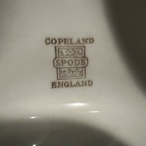 Spode Copeland England Porcelain Vintage Antique 3 Tray Candy Dish - Picture 4 of 4